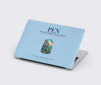 Thumbnail for Penang International Airport (PEN) design on light blue MacBook case