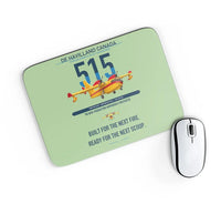 Thumbnail for De Havilland Canadair 515 design on light green rectangle mouse pad