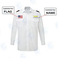 Thumbnail for Customisable Pilot Epaulettes Shirt - view 4