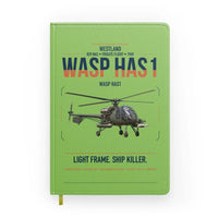Thumbnail for Westland Wasp HAS1 design on light green notebook