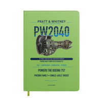 Thumbnail for PW2040 design on light green notebook