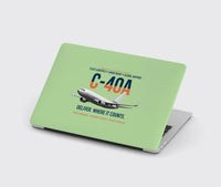 Thumbnail for C-40A Clipper Fleet Logistics Ready design on light green MacBook case