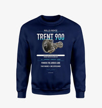 Thumbnail for TRENT 900 design on navy blue sweatshirt