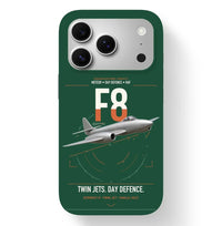 Thumbnail for Gloster Meteor F8 design on dark green magsafe iphone case, for iPhone 17 Pro