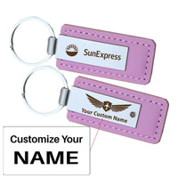Thumbnail for Customisable SunExpress Faux Leather Key Chain - view 5