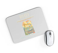Thumbnail for George Best Belfast City Airport BHD Mouse-Pad Rectangle - Light Gray