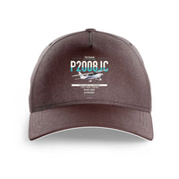 Thumbnail for Tecnam P2008JC NG design on brown printed hat