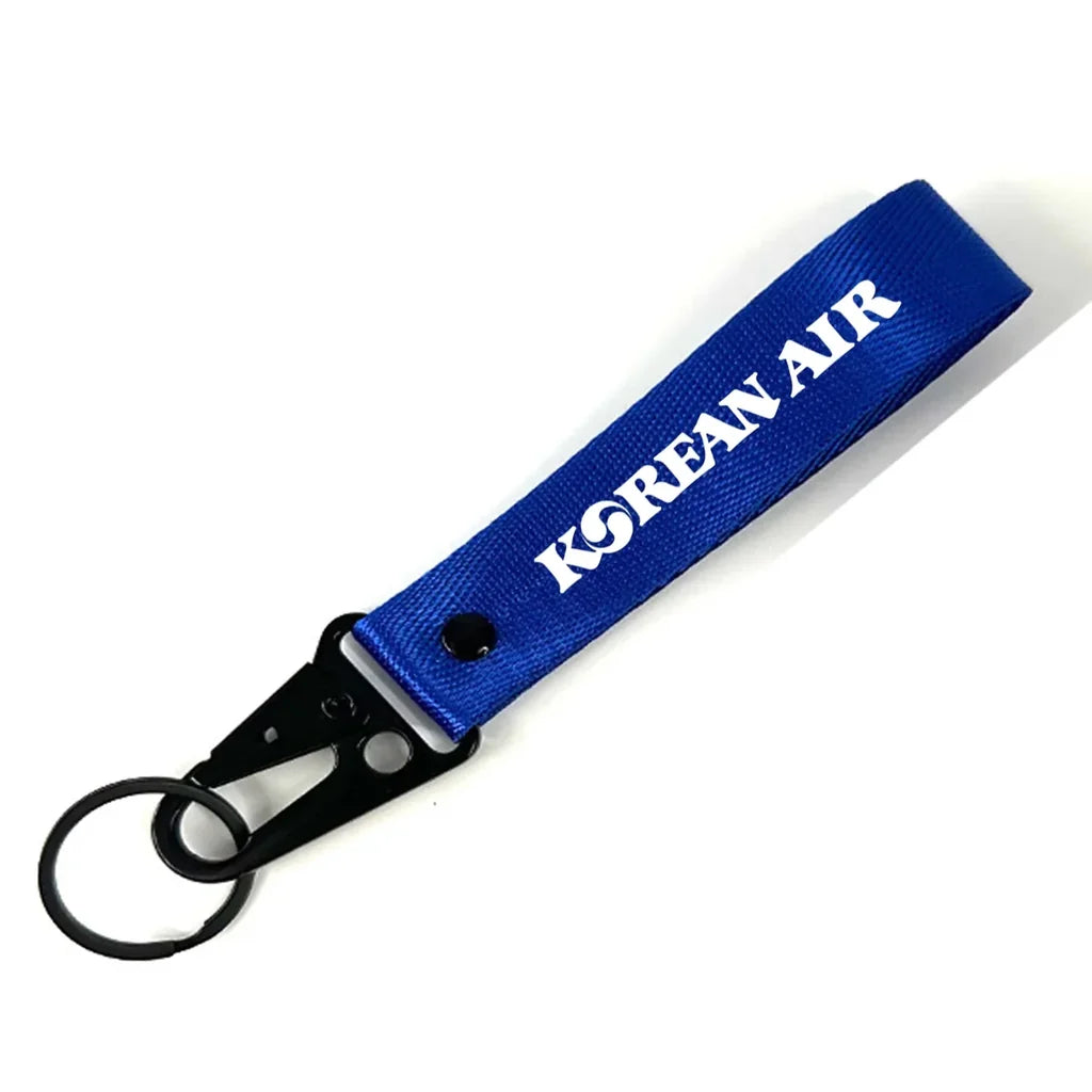 Korean Airlines Hawk-shaped key chain, Blue+NO NAME