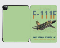 Thumbnail for F-111F Aardvark design on light green ipad tablet case