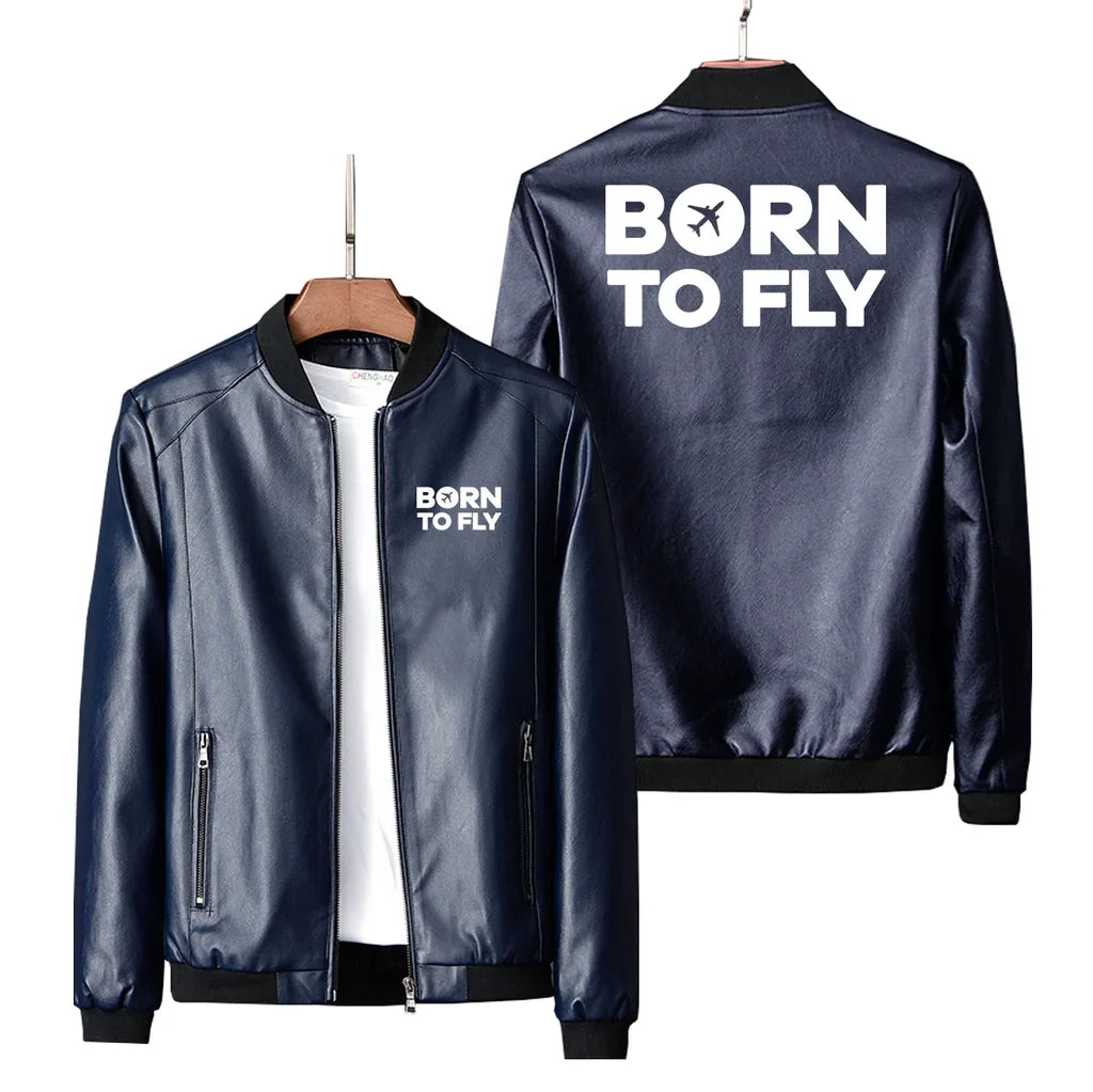 Born to Fly Leather Jacket - view 4