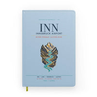 Thumbnail for Innsbruck Airport (INN) design on light blue notebook