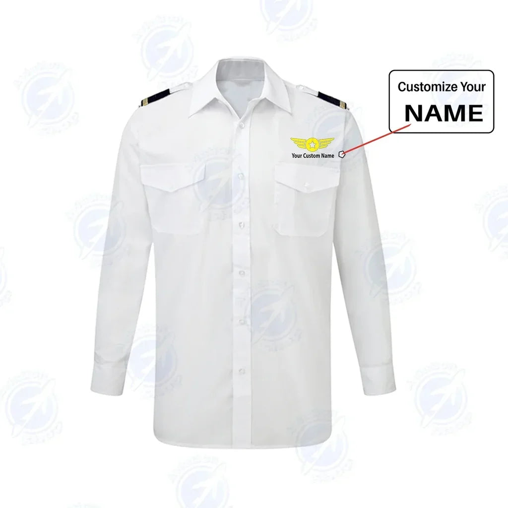 Customisable Pilot Epaulettes Shirt - view 4