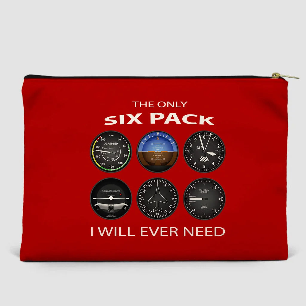 Only Six Pack I Will Zipper Pouch - view 4