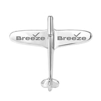 Thumbnail for Airplane Shape Brooch - view 4