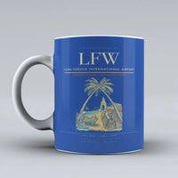 Thumbnail for International Airport LFW Mug design on blue lome tokoin