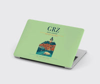 Thumbnail for Graz Airport (GRZ) design on light green MacBook case