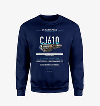 Thumbnail for CJ610 design on navy blue sweatshirt
