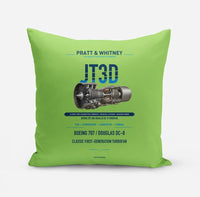 Thumbnail for JT3D design on light green pillow
