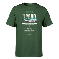 Thumbnail for Beechcraft 1900D design on dark green single side