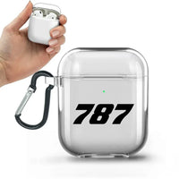 Thumbnail for Boeing 787 Flat Text AirPods Pro plastic case - With Buckle