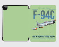 Thumbnail for F-94C Starfire design on light green ipad tablet case