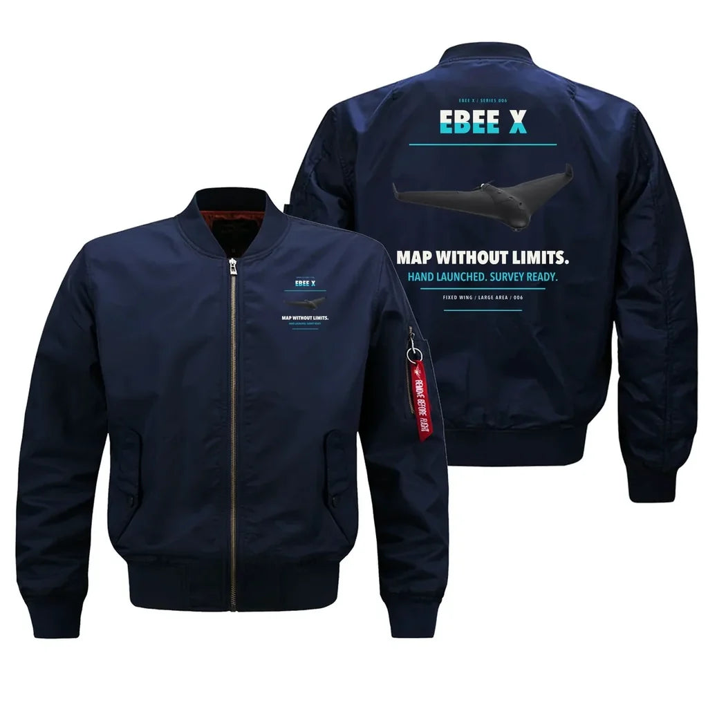 AgEagle eBee X design on blue bomber