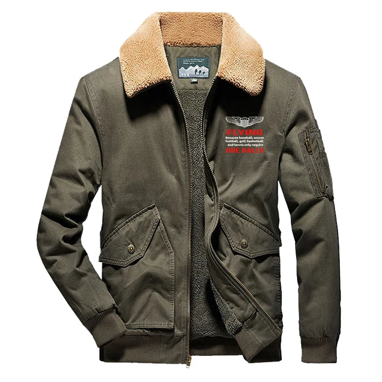 Flying One Ball Bomber Jacket - view 4