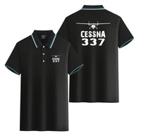 Thumbnail for Customisable Cessna 337 Polo Shirt - view 4