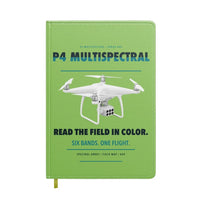 Thumbnail for DJI P4 Multispectral design on light green notebook