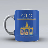 Thumbnail for Rafael Nunez International Airport CTG Mug - Blue