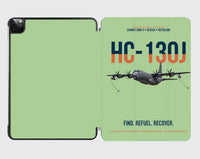 Thumbnail for HC-130J COMBAT KING II design on light green ipad tablet case
