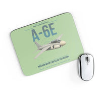 Thumbnail for A-6E Intruder design on light green rectangle mouse pad