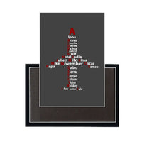 Thumbnail for Aviation Alphabet Magnet - view 4