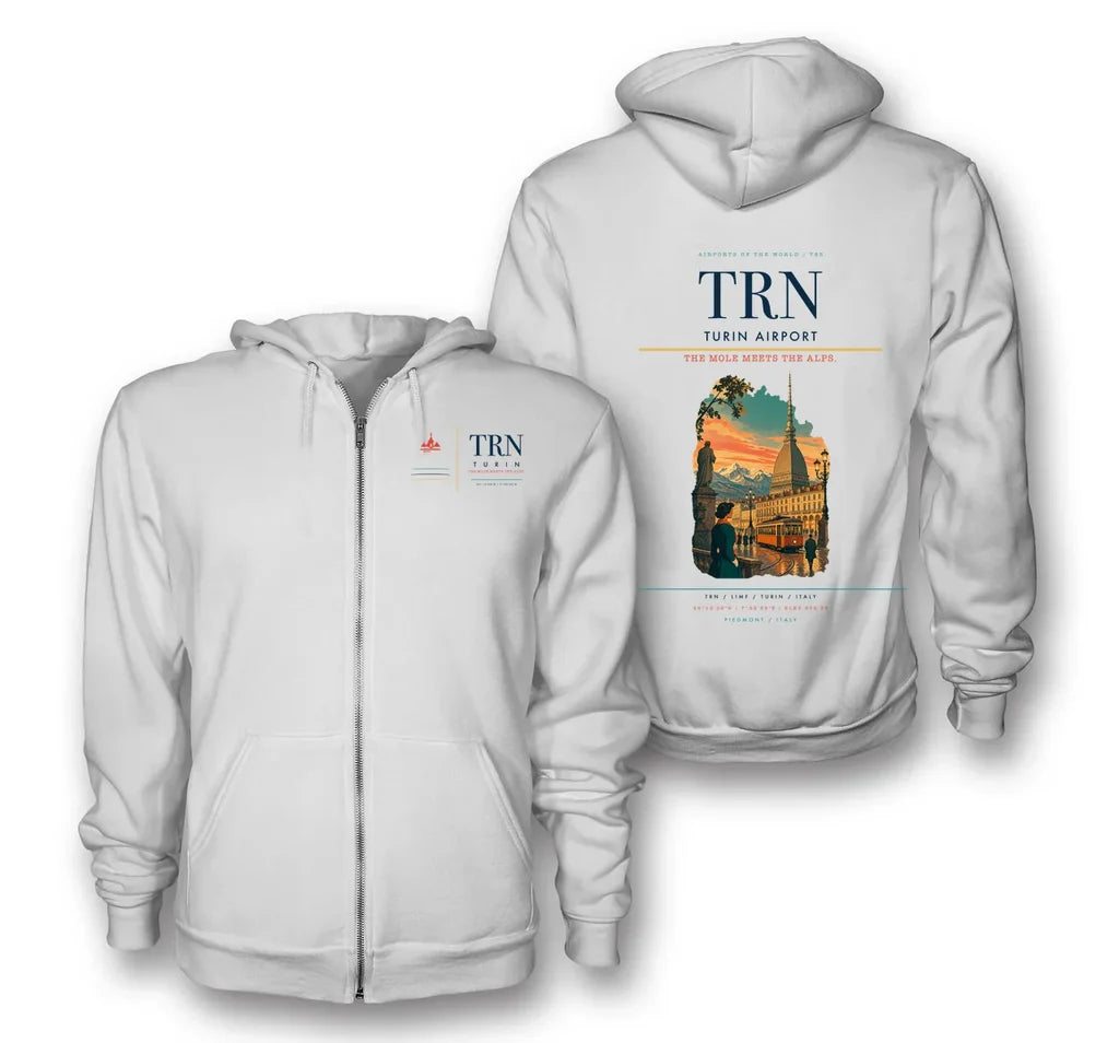 Turin Airport TRN White