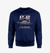 Thumbnail for AT-6E Wolverine Light Attack design on navy blue sweatshirt