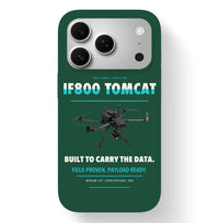 Thumbnail for Inspired Flight IF800 Tomcat Case design on dark green iphone case