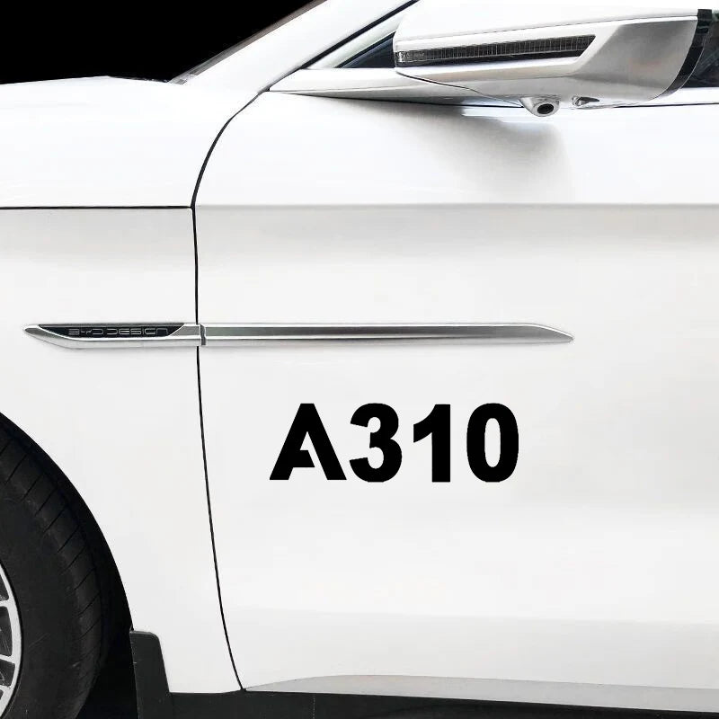 Airbus A310 Car Sticker - view 4