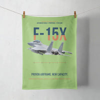Thumbnail for F-15X Advanced Eagle Proposal Proven Airframe New Capacity design on light green towel