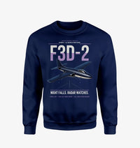 Thumbnail for F3D-2 Skyknight design on navy blue sweatshirt