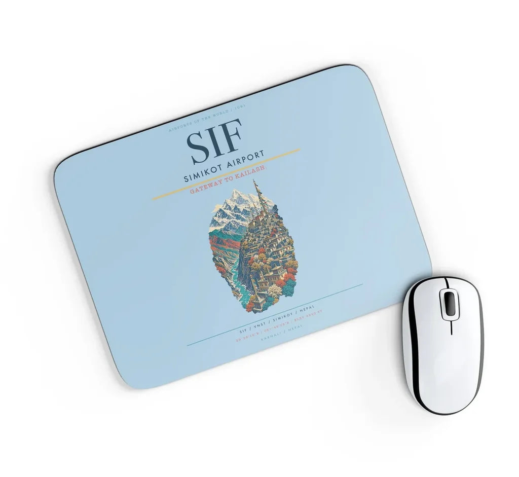 Simikot Airport SIF - Light Blue