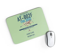 Thumbnail for Air Tractor AT-802F Fire Boss design on light green rectangle mouse pad