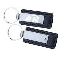 Thumbnail for Customisable ATR & Text Faux Leather Key Chain - view 4