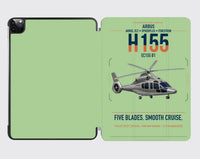 Thumbnail for Airbus H155 EC155 B1 design on light green ipad tablet case