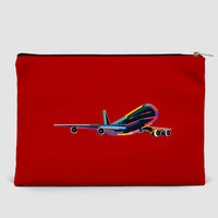 Thumbnail for Multicolor Airplane Zipper Pouch - view 4
