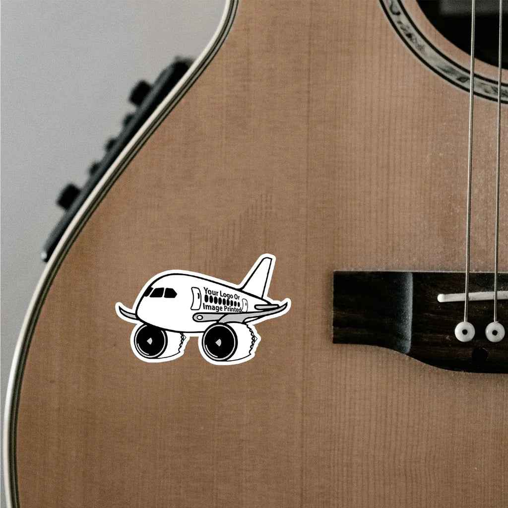 Custom Design Image Logo Airbus A220 Airplanes sticker