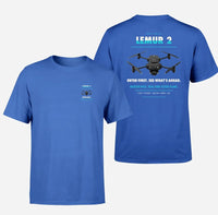 Thumbnail for BRINC LEMUR 2 design on blue t shirt