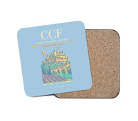 Thumbnail for Carcassonne Airport CCF Coaster 1-Piece - Light Blue