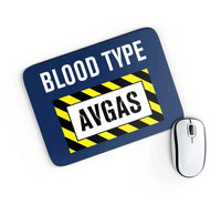 Thumbnail for Blood Type AVGAS Mouse Pad - view 4