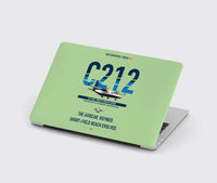 Thumbnail for CASA C-212-300 Aviocar design on light green MacBook case