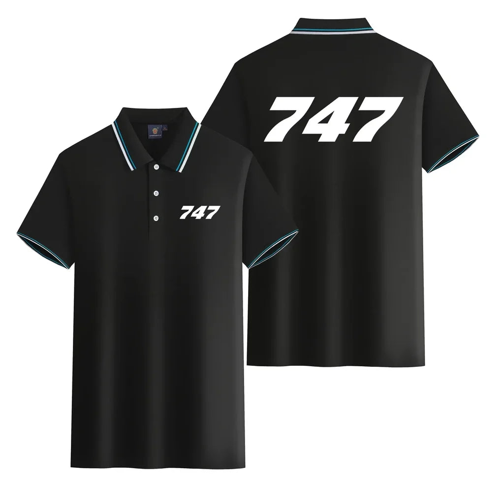 Customisable Boeing 747 Polo Shirt - view 4
